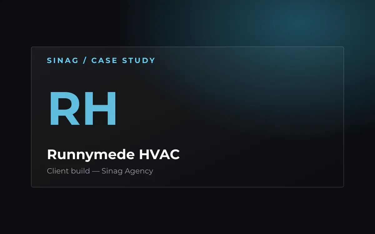Runnymede HVAC — portfolio project